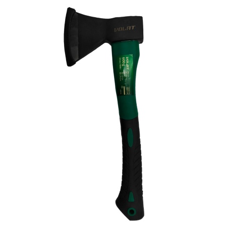 Топор 0,6кг фиберглас.рукоятка "Волат"